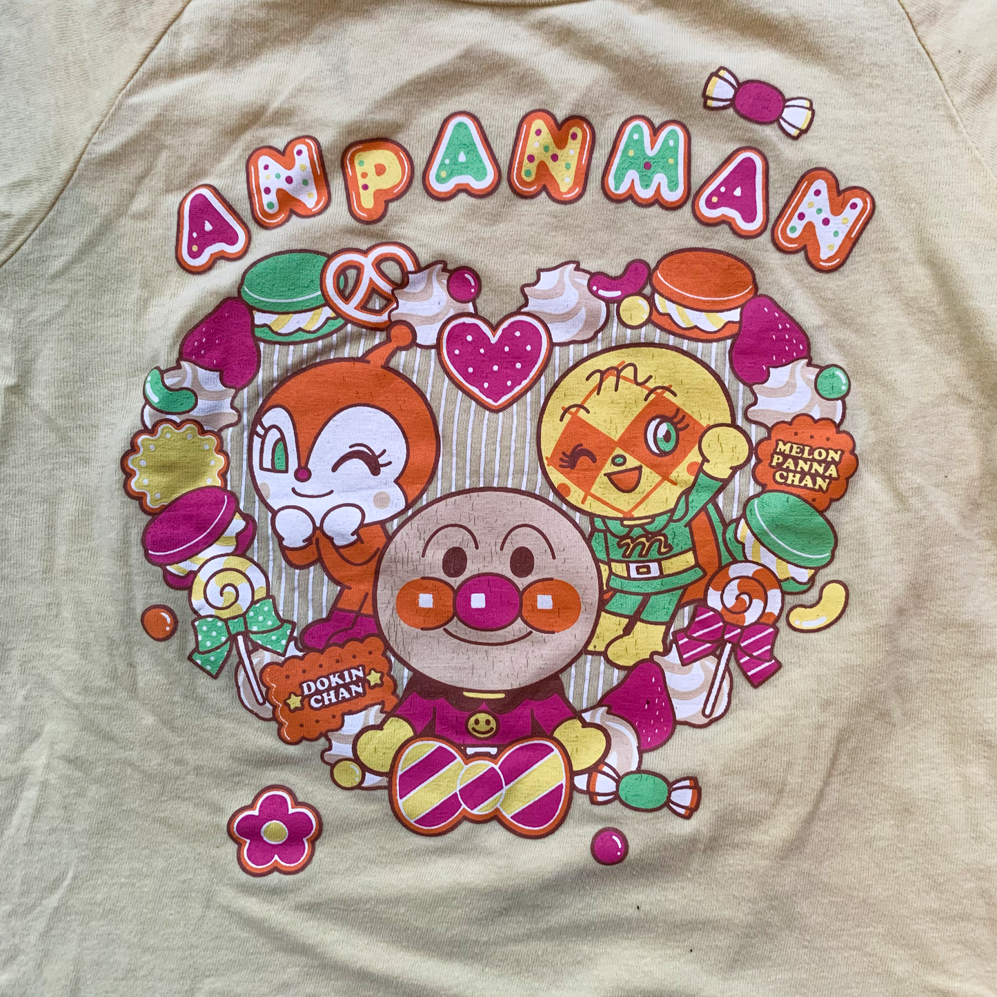 VINTAGE ANPANMAN GIRL BABY OFFICIAL TEE