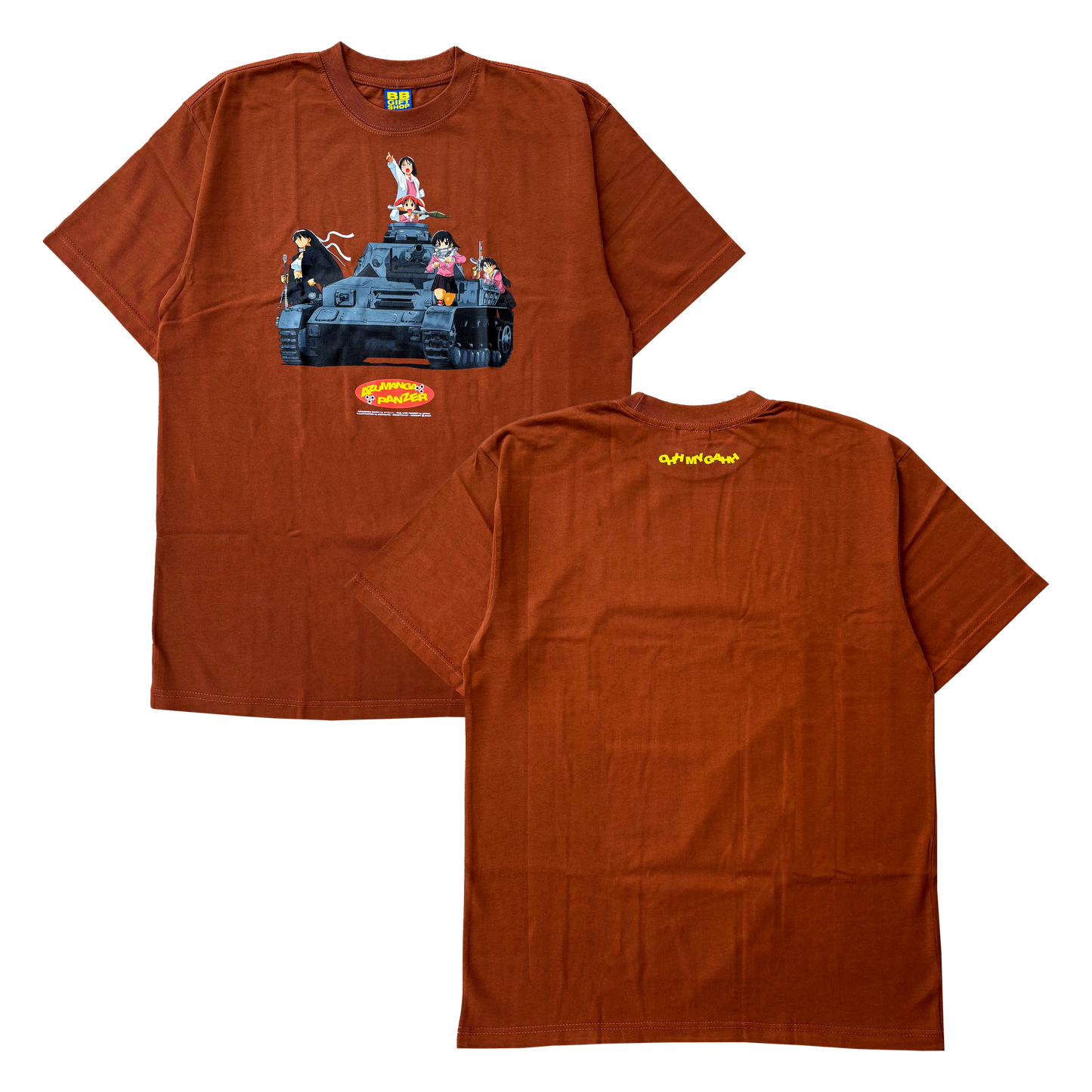 AZUMANGA DAIOH PANZER TEE (GINGER)