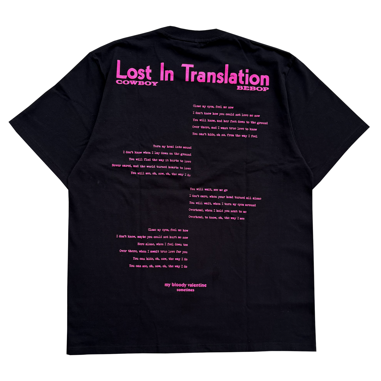 COWBOY BEBOP LOST IN TRANSLATION (BLACK)