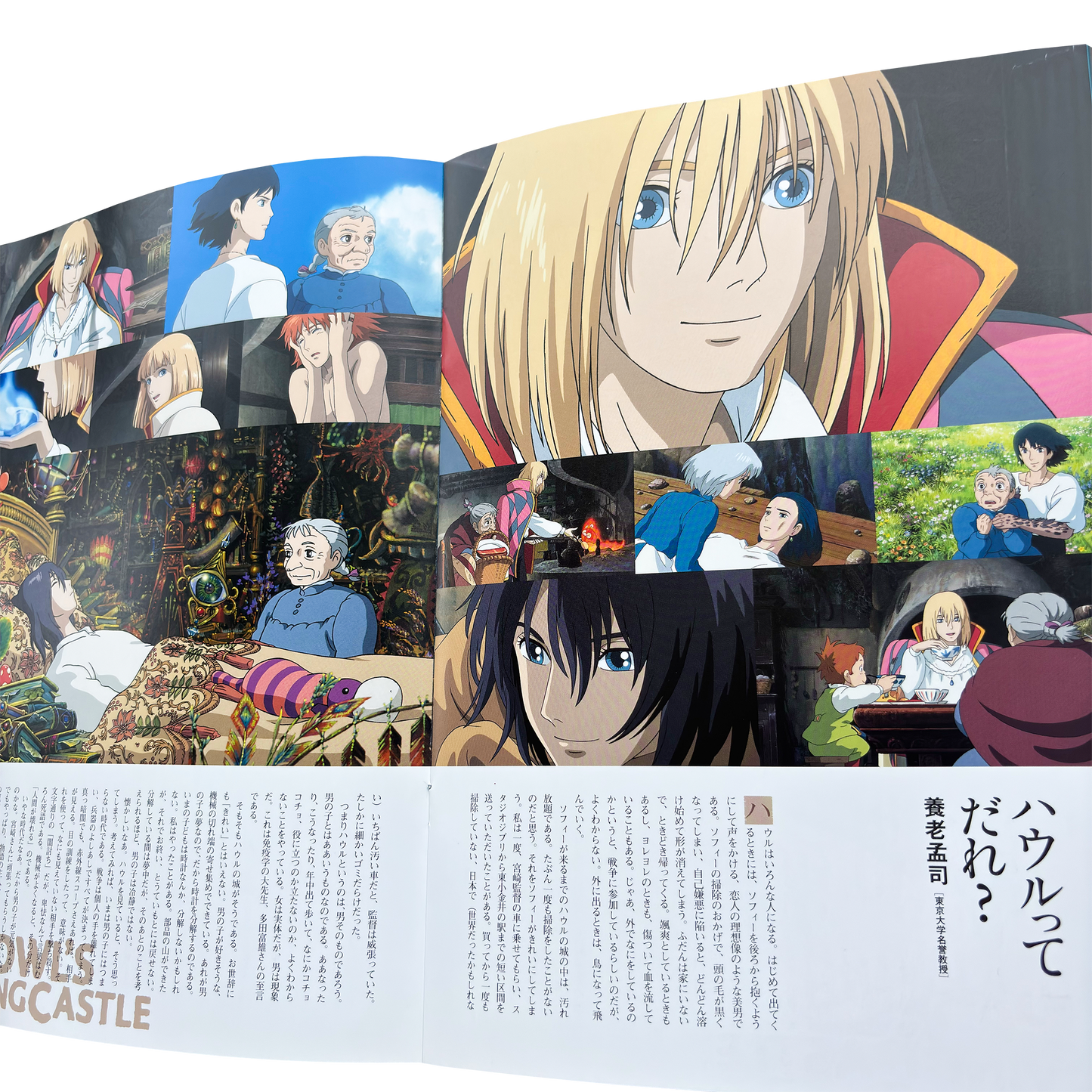 HOWL MOVING CASTLE GHIBLI OFFICIAL ARTBOOK