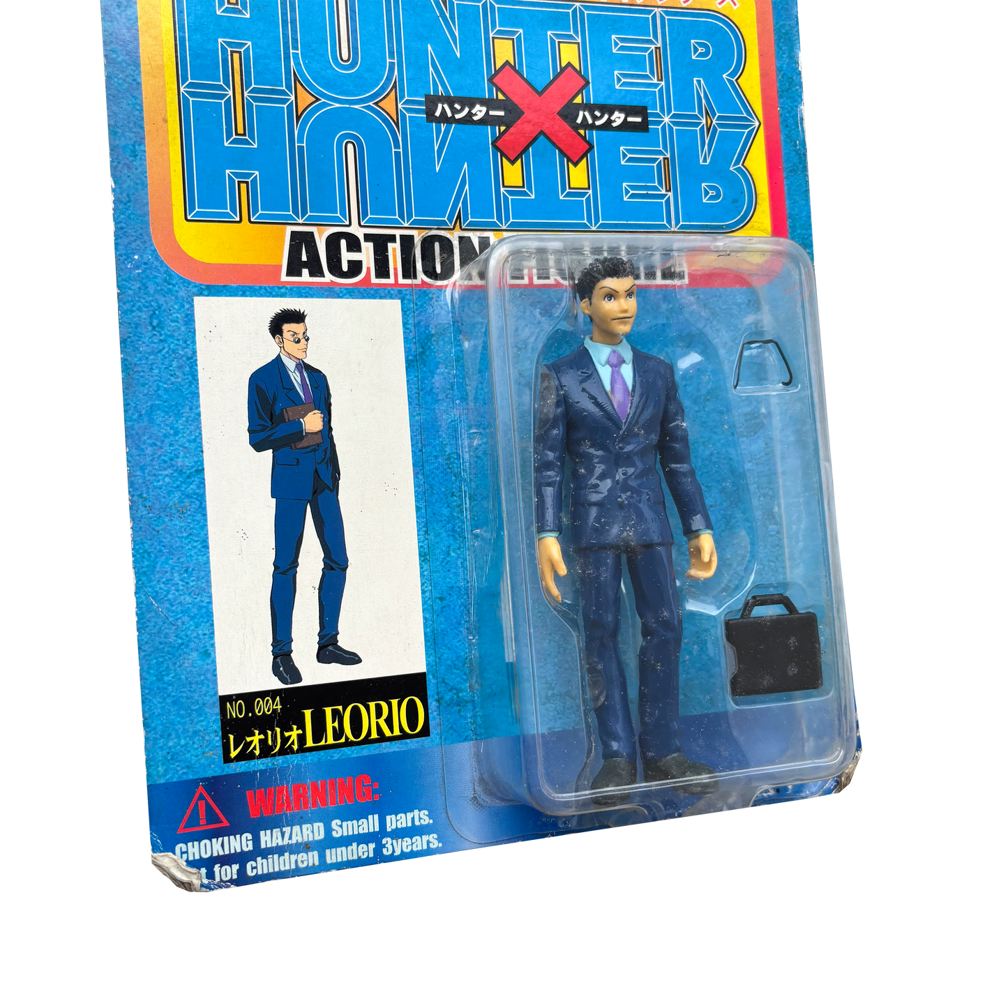 HUNTER X HUNTER GON, KURAPICA & LEORIO VINTAGE 1999 OFFICIAL FIGURE SET