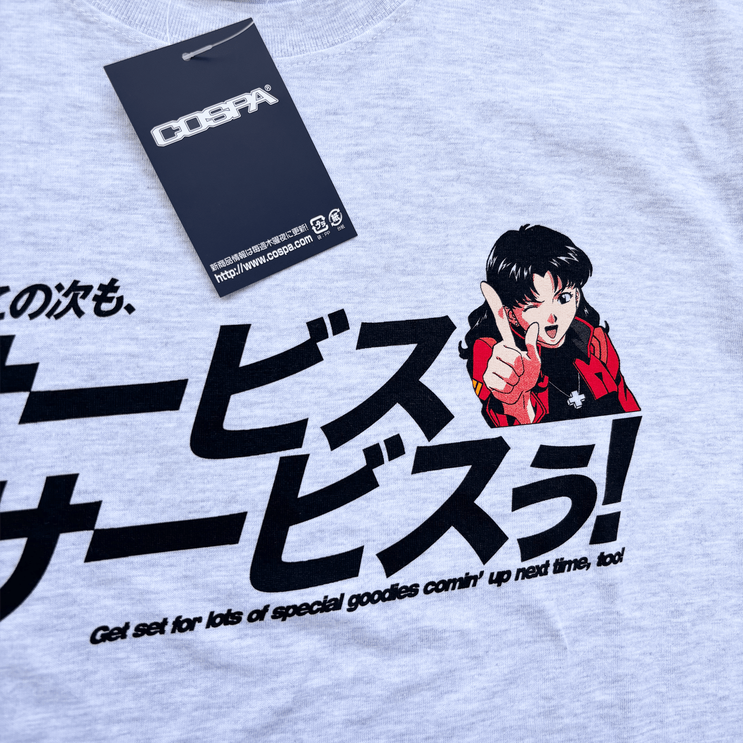 EVANGELION MISATO KATSURAGI OFFICIAL TEE