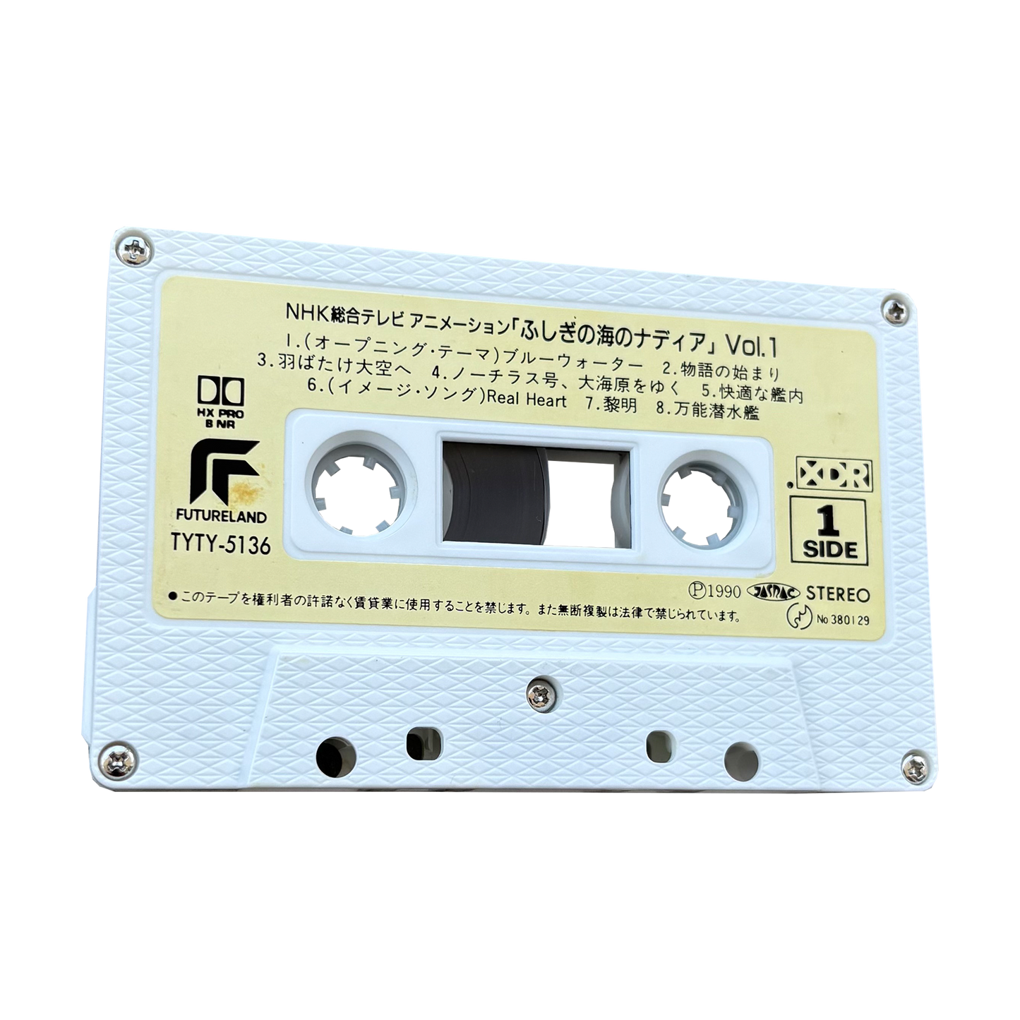 NADIA: THE SECRET OF BLUE WATER VOL. 1 CASSETTE TAPE OFFICIAL VINTAGE 90s