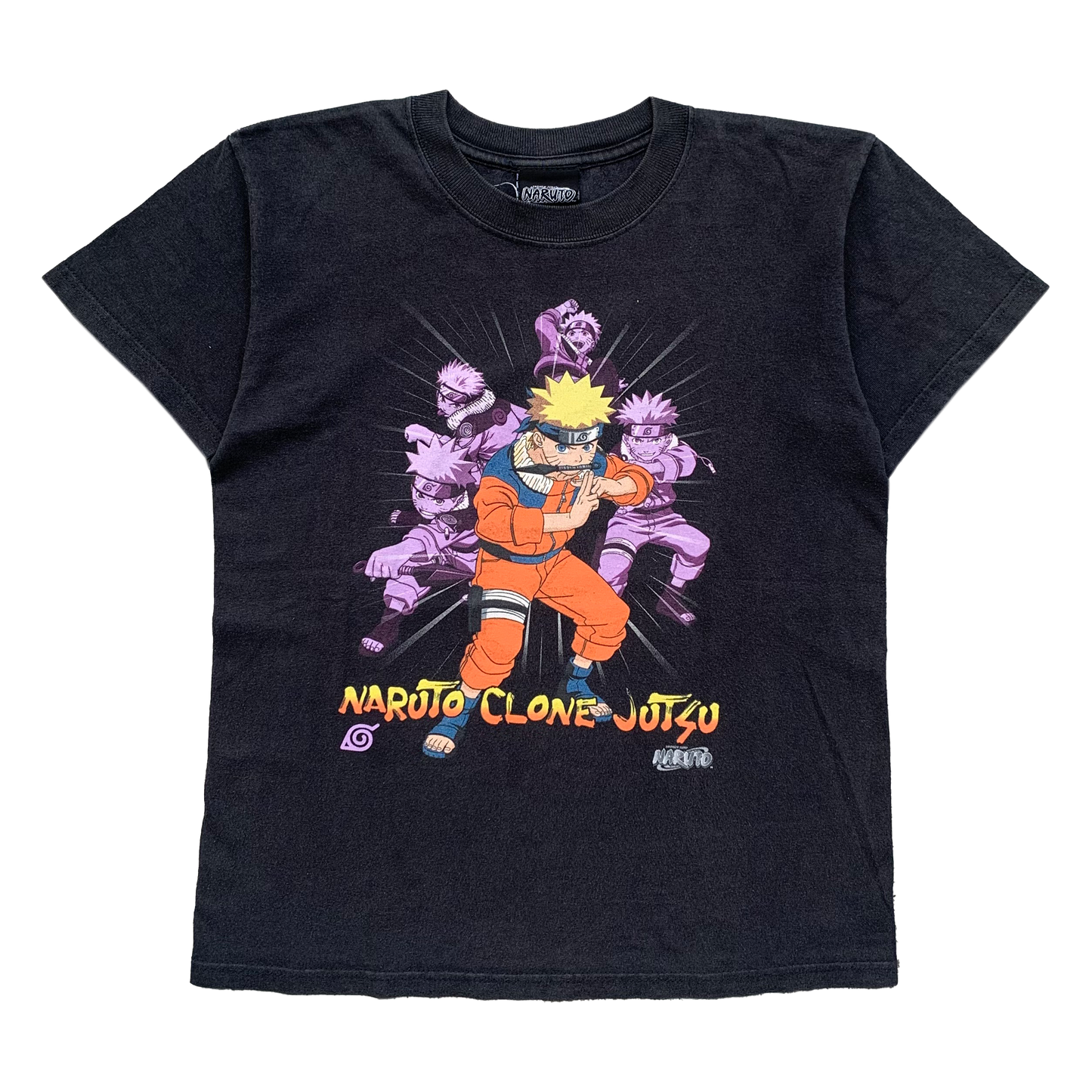 NARUTO CLONE JUTSU VINTAGE 00s OFFICIAL TEE