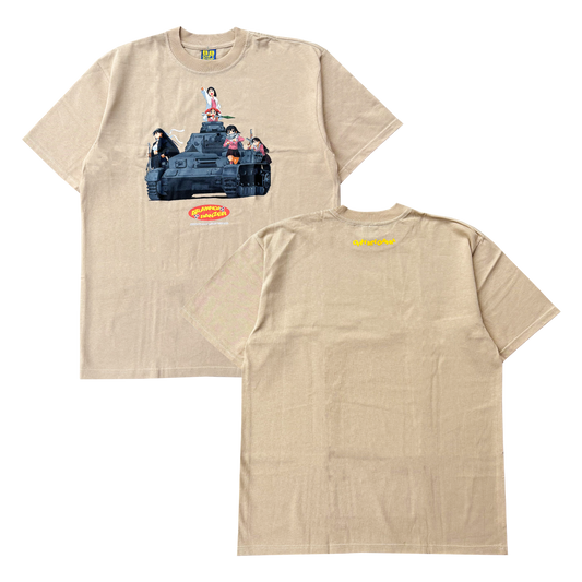 AZUMANGA DAIOH PANZER TEE (SAND)