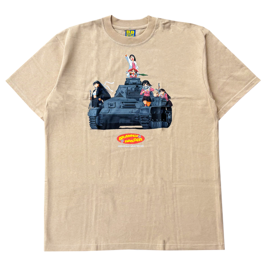 AZUMANGA DAIOH PANZER TEE (SAND)