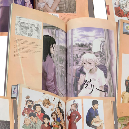 NIEA UNDER 7 OFFICIAL ART BOOK YOSHITOSHI ABE VINTAGE 00s