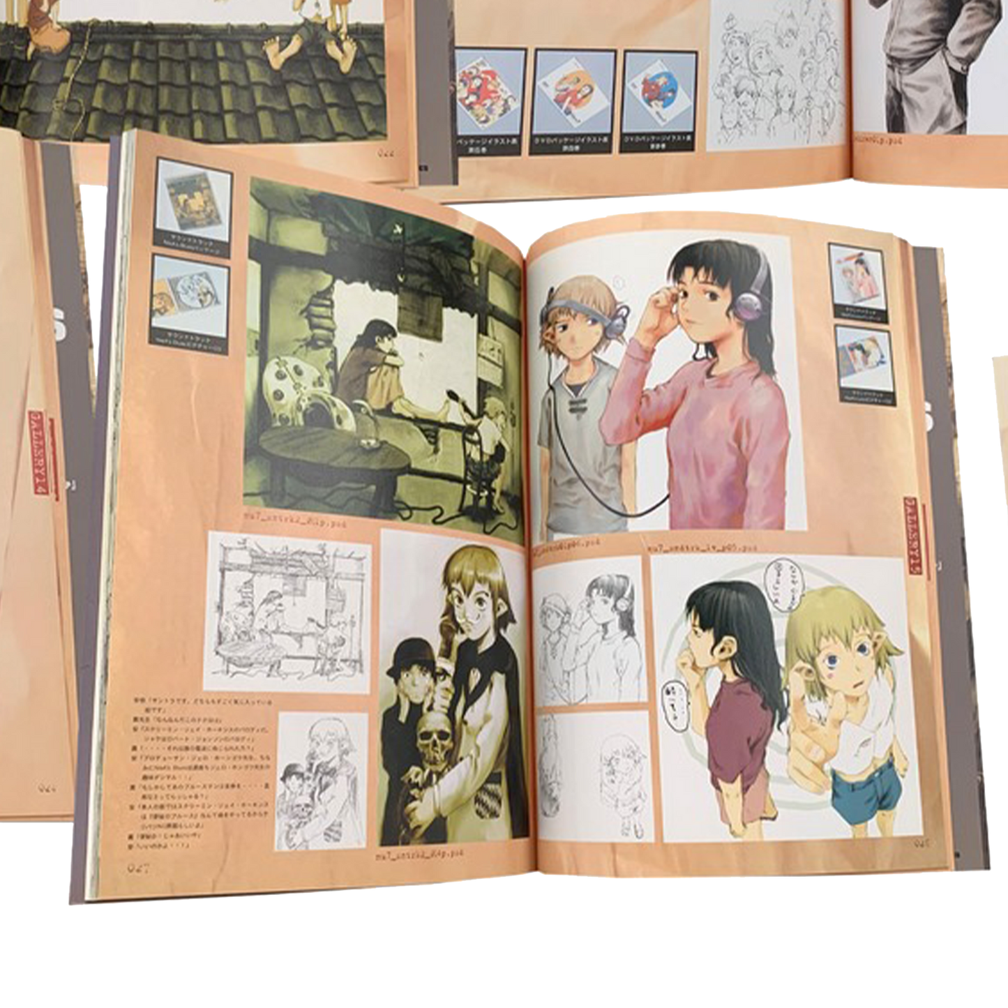 NIEA UNDER 7 OFFICIAL ART BOOK YOSHITOSHI ABE VINTAGE 00s