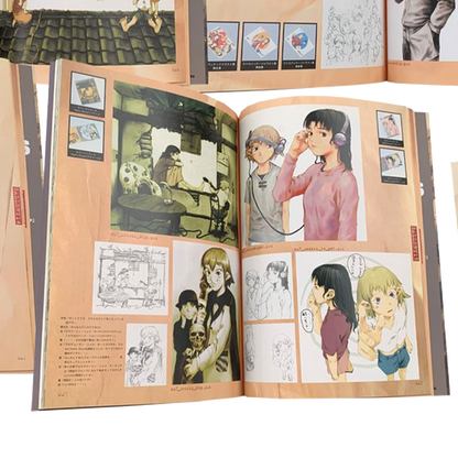 NIEA UNDER 7 OFFICIAL ART BOOK YOSHITOSHI ABE VINTAGE 00s