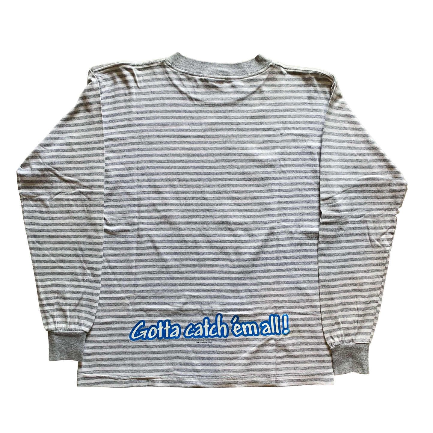 POKEMON CHARIZARD VINTAGE 90s OFFICIAL LONG SLEEVE