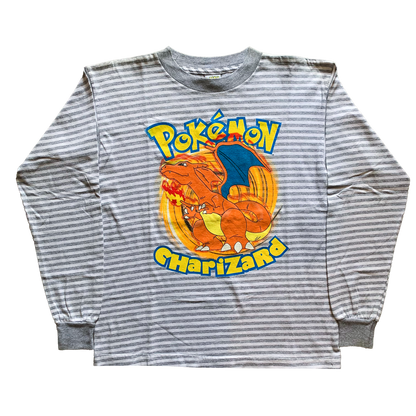 POKEMON CHARIZARD VINTAGE 90s OFFICIAL LONG SLEEVE