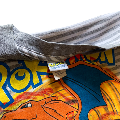 POKEMON CHARIZARD VINTAGE 90s OFFICIAL LONG SLEEVE