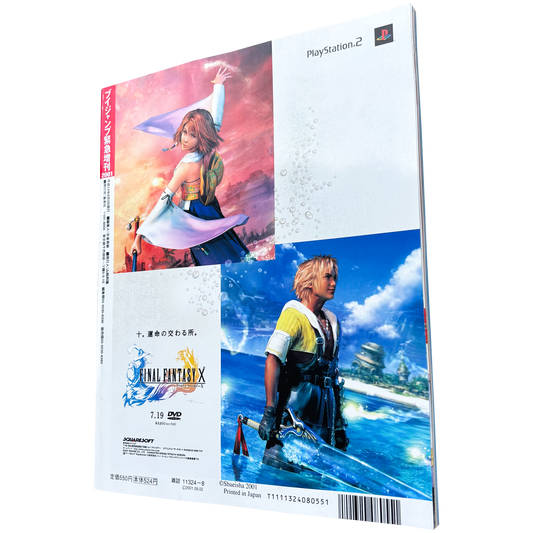 FINAL FANTASY X ARTBOOK OFFICIAL VINTAGE 2001