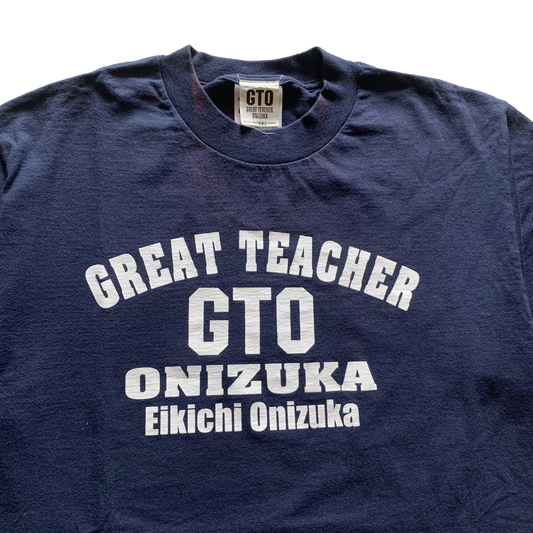 GREAT TEACHER ONIZUKA (GTO) LOGO VINTAGE Y2K OFFICIAL TEE