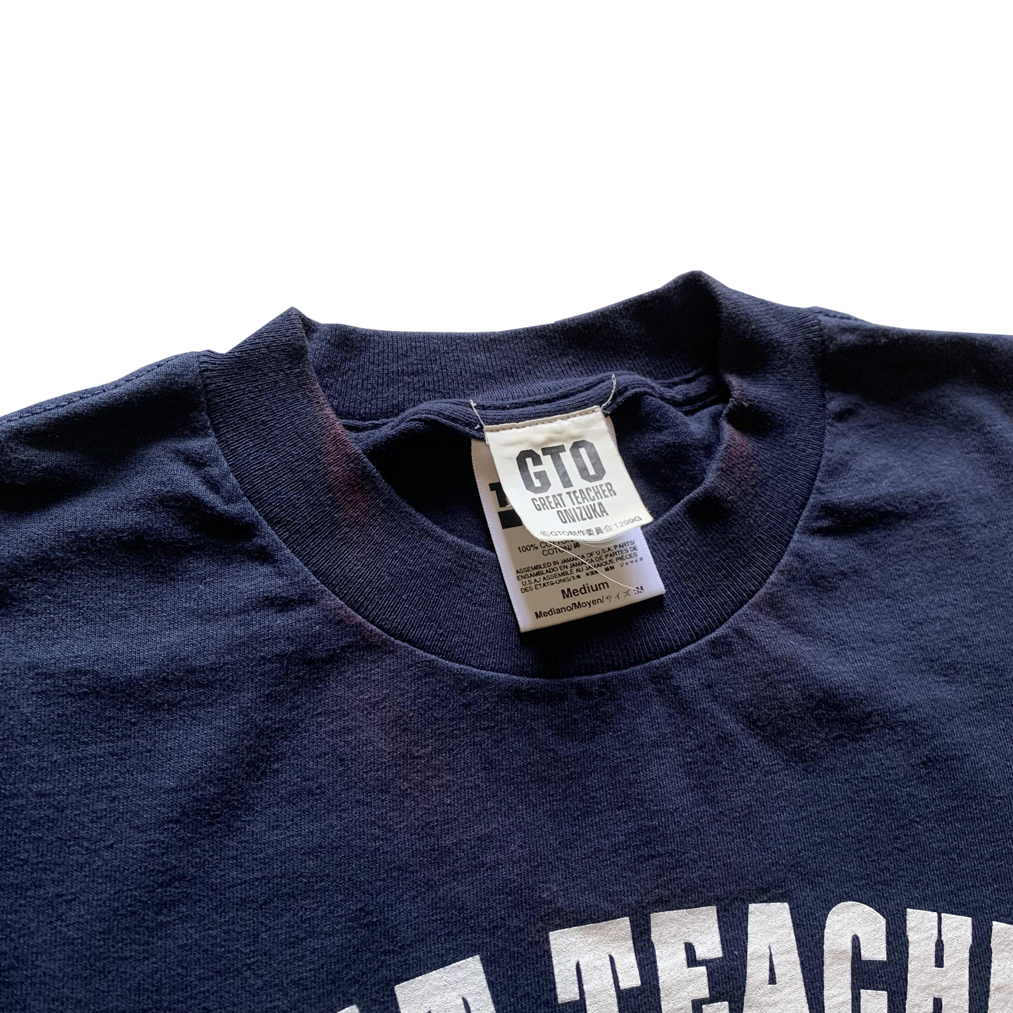 GREAT TEACHER ONIZUKA (GTO) LOGO VINTAGE Y2K OFFICIAL TEE