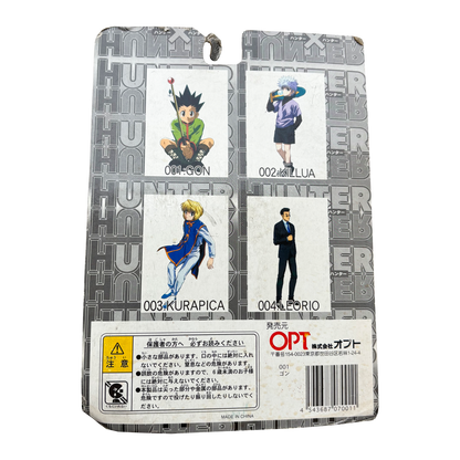 HUNTER X HUNTER GON, KURAPICA & LEORIO VINTAGE 1999 OFFICIAL FIGURE SET