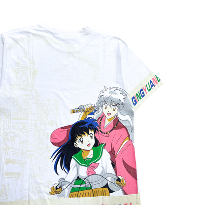 INUYASHA BIG PRINT VINTAGE 00s OFFICIAL TEE