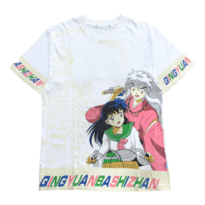 INUYASHA BIG PRINT VINTAGE 00s OFFICIAL TEE