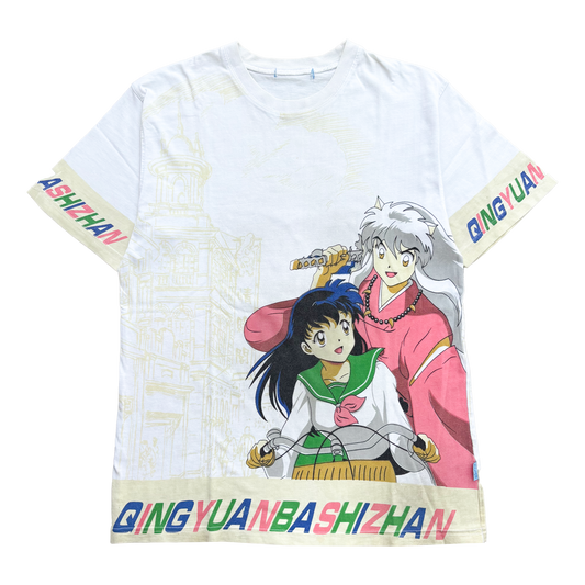 INUYASHA BIG PRINT VINTAGE 00s OFFICIAL TEE