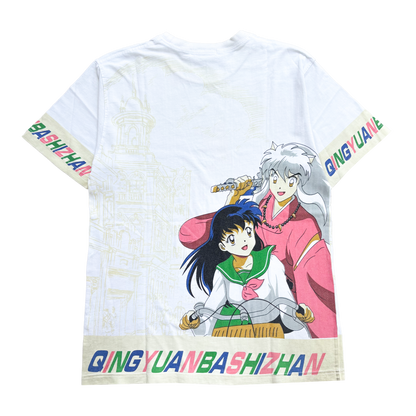 INUYASHA BIG PRINT VINTAGE 00s OFFICIAL TEE