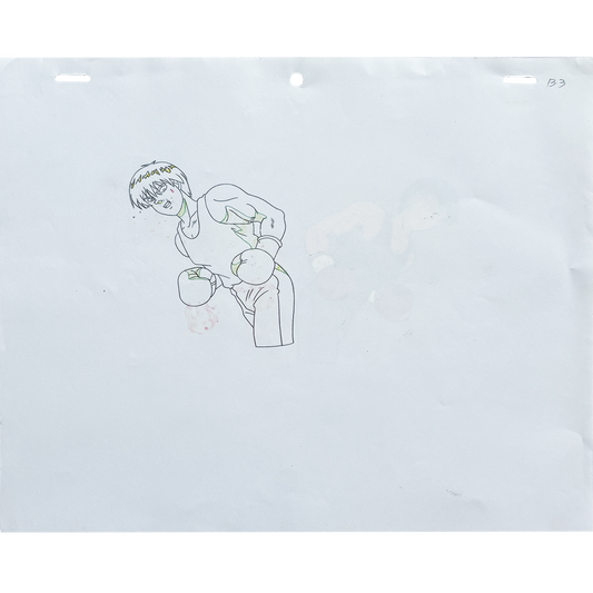 HAJIME NO IPPO ANIME CEL ORIGINAL PRODUCTION VINTAGE CELLULOID TATSUYA KIMURA #B3