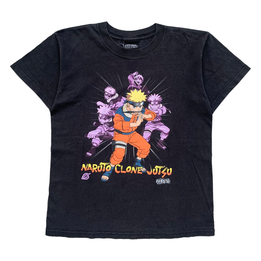 NARUTO CLONE JUTSU VINTAGE 00s OFFICIAL TEE
