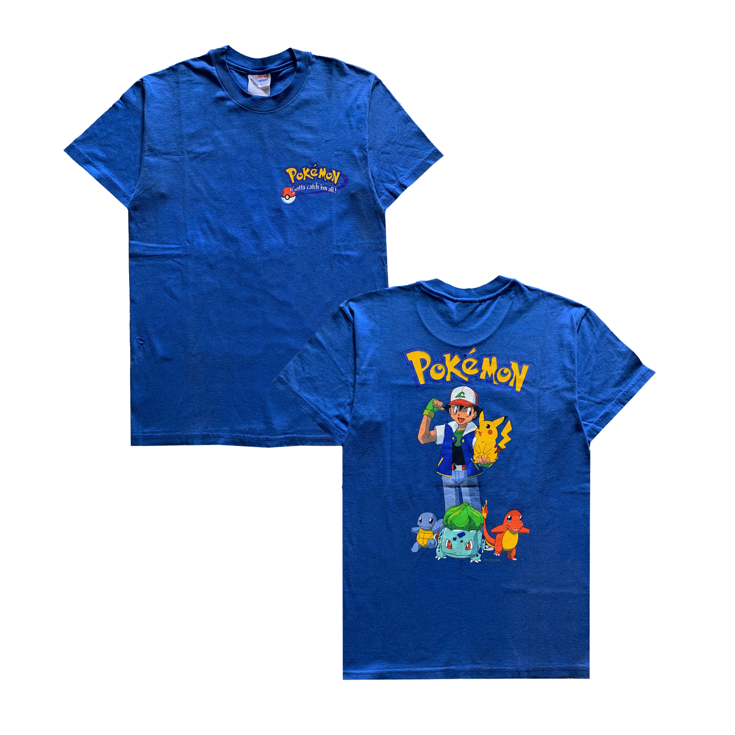 POKEMON ASH VINTAGE 90s OFFICIAL TEE