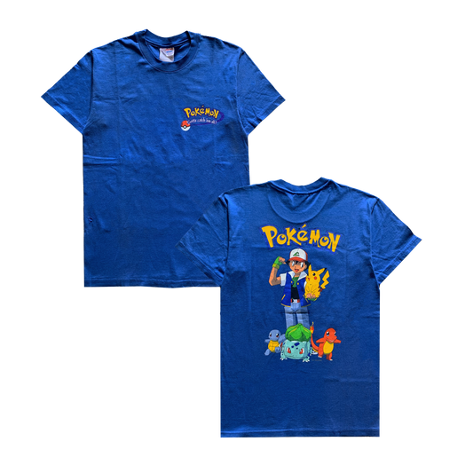 POKEMON ASH VINTAGE 90s OFFICIAL TEE
