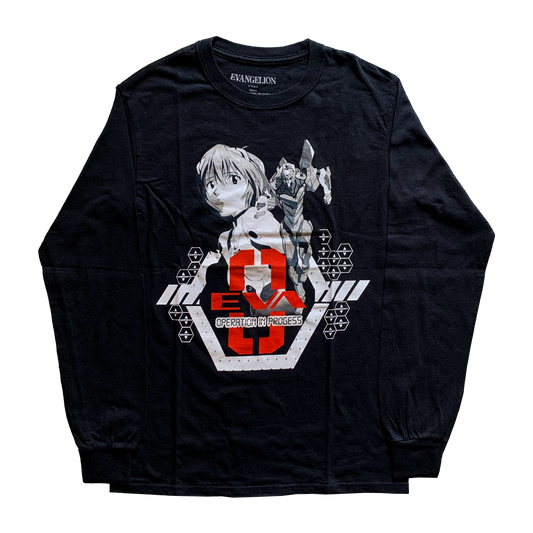 REI AYANAMI NEON GENESIS EVANGELION OFFICIAL LONGSLEEVE