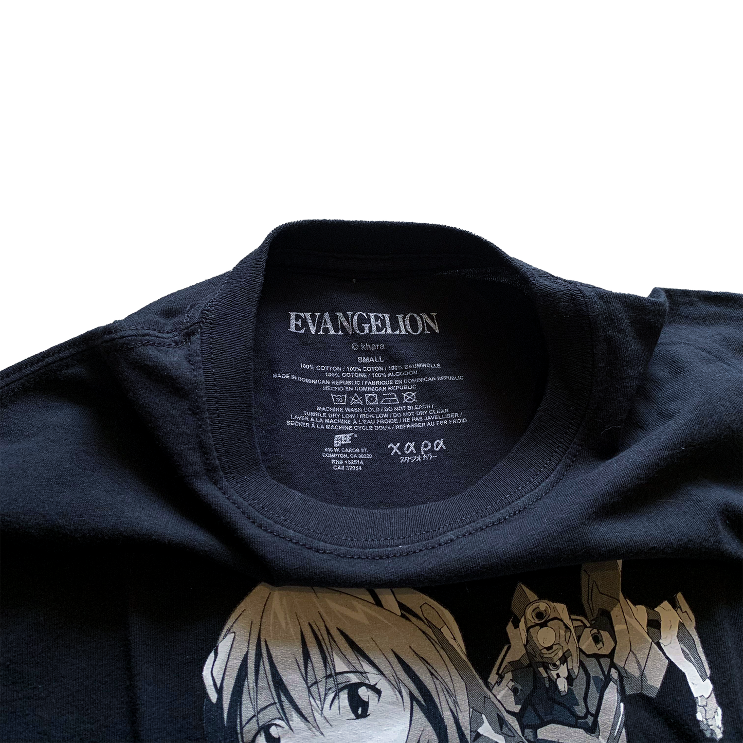 REI AYANAMI NEON GENESIS EVANGELION OFFICIAL LONGSLEEVE