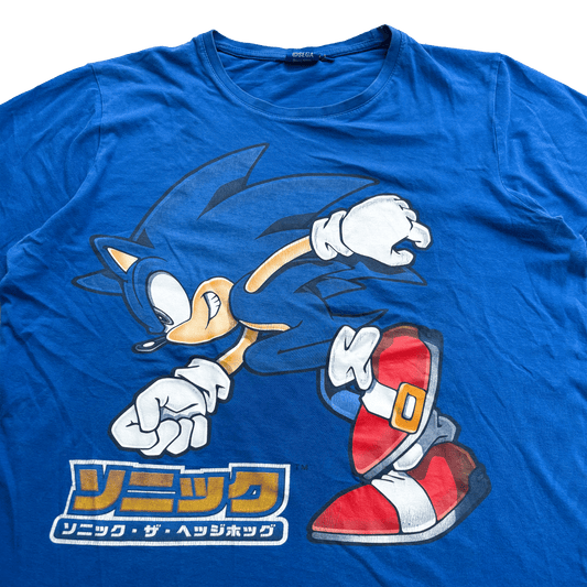 SONIC THE HEDGEHOG VINTAGE EARLY 00s CARTOON OFFICIAL TEE