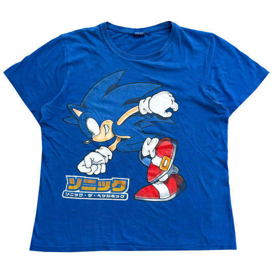 SONIC THE HEDGEHOG VINTAGE EARLY 00s CARTOON OFFICIAL TEE